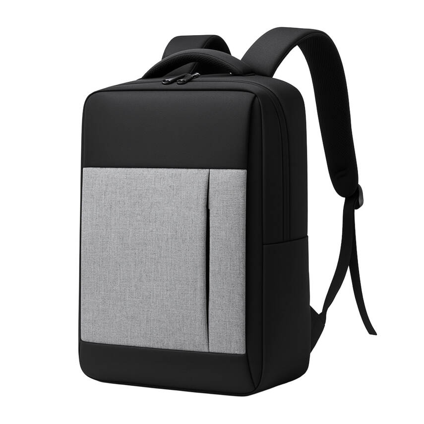 SERİNAY SİYAH LAPTOP BÖLMELİ SIRT ÇANTASI - 1