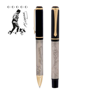 SİLOPİ ATATÜRK KABARTMALI İKİLİ KALEM SETİ - 2