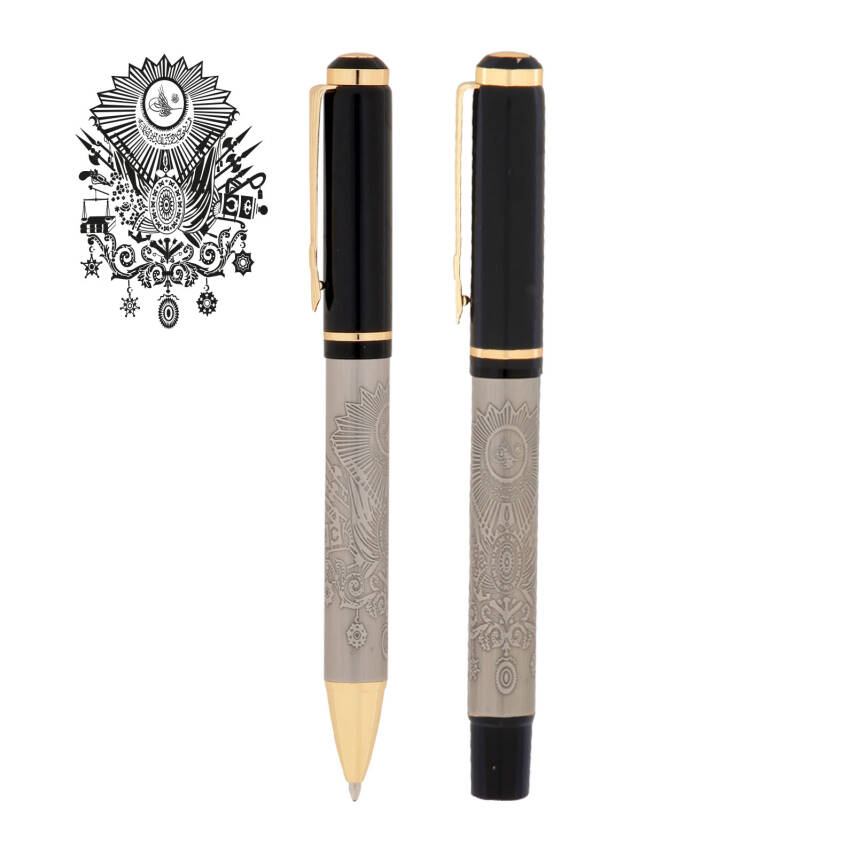 SİLOPİ OSMANLI KABARTMALI İKİLİ KALEM SETİ - 2