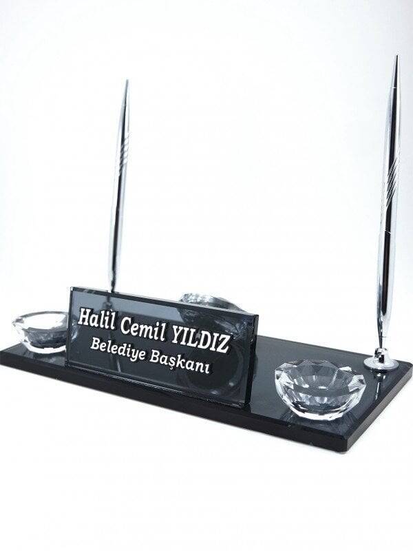 Siyah Kristal Masa İsimlik - 1