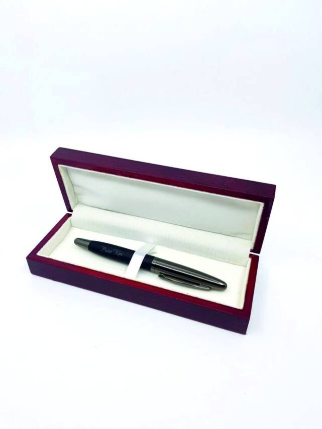 Tek'li İmza Kalem Seti Black Lazer Kazıma - 1