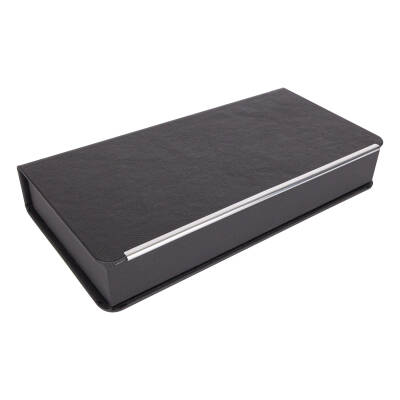 TOKAT SİYAH İKİLİ KALEM KUTUSU - 2