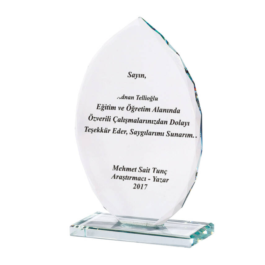 ULAŞ KRİSTAL PLAKET - 1