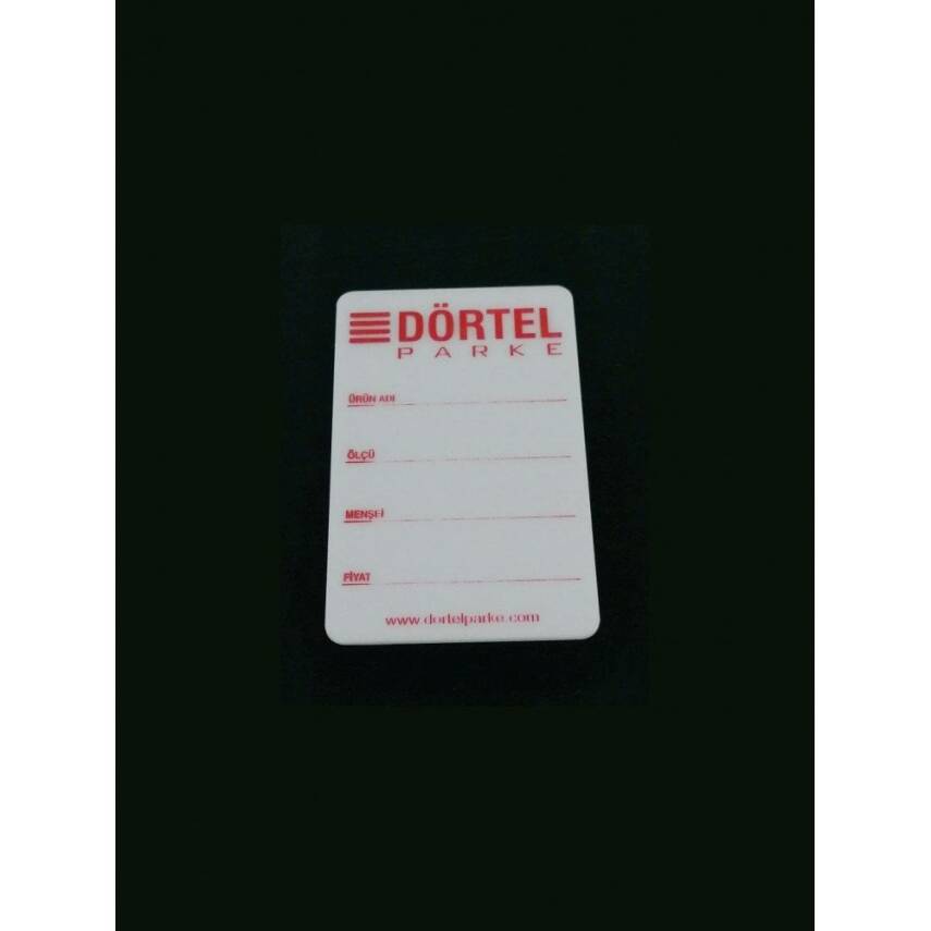 Ürün Tanıtım Etiketi - 1