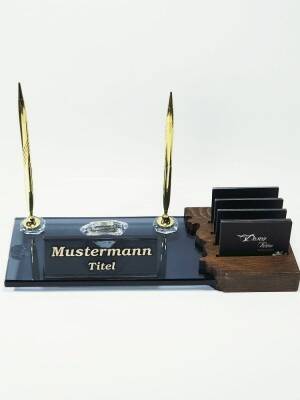 VIP Altın Kristal Masa İsimlik - 2