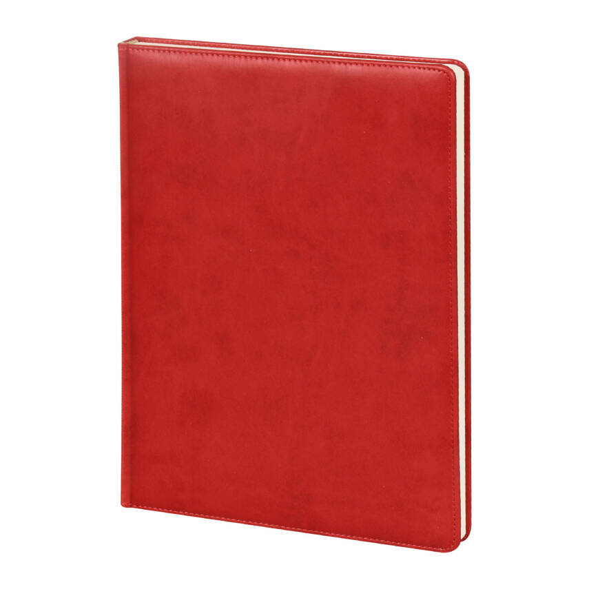 YAKACIK KIRMIZI TARİHLİ GÜNLÜK CİLTLİ AJANDA (20X28 CM) - 1