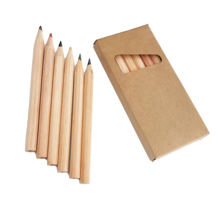 YEŞİLLİ 6 LI  NATUREL YARIM BOY BOYAMA SETİ - 1