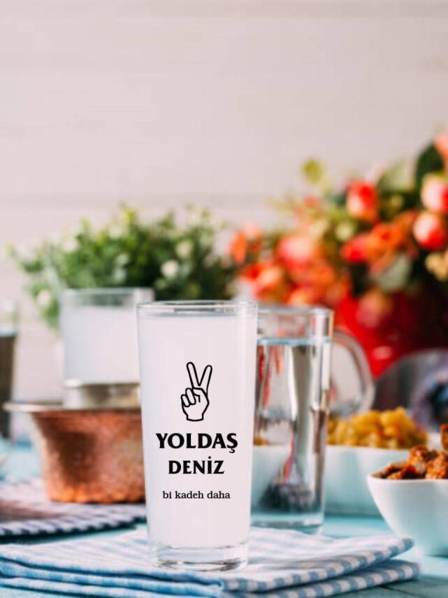 Yoldaş rakı bardağı - 1