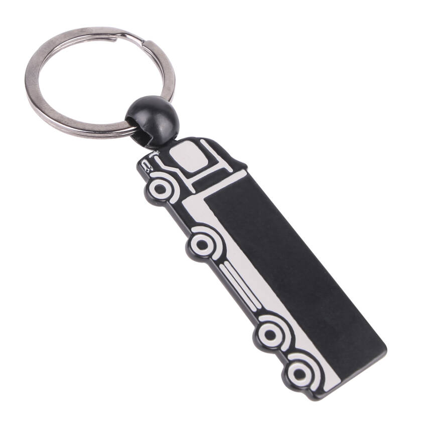 YOLDAŞ SİYAH TEK YÖN METAL ANAHTARLIK - 1